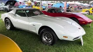 2023 Corvettes at Carlisle 50th Year Celebration display for the 1973 Corvette