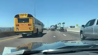 Downtown Phoenix Freeway Drive