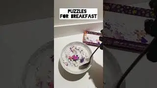 Puzzles for breakfast #asmr #asmrmouthsounds #asmrbreakfast #puzzlegames #asmrpuzzle #asmreating