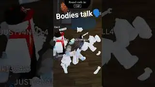 bodies talk #forsaken #roblox