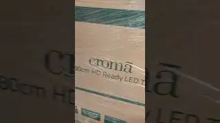CROMA Tv  32 inch standard only at  Rs8500  on amazon