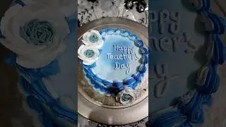 Simple Flower cake design #cake #cakedesign #shorts #ytshorts #shortsfeed