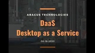 DaaS | Desktop as a Service
