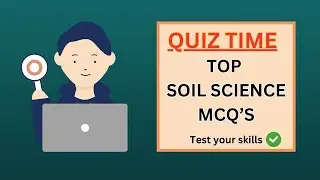 Top 20 Soil Science MCQs | Soil Science Question and Answers|Soil Science Quiz | GK Soil Facts #soil