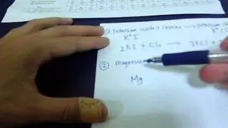 C7 - Writing Chemical Equations (How to balance chemical equations)