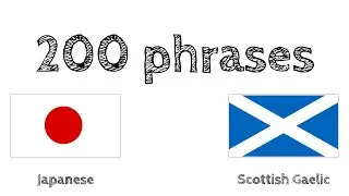 200 phrases - C&agrave;nan Iapanach - G&agrave;idhlig na h-Alba