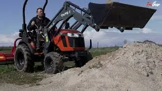 TAFE 6028 traktor, test frigear