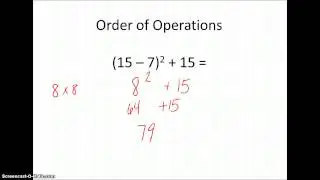 Order of Operations Review