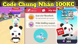 Code Chung Nhận 100KC v&agrave; Gấu Tr&uacute;c Mới Play Together