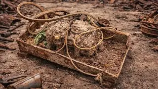Restoring Old Broken Concrete Flat Plate Compactor | Rusty Damaged Construction Machine Restoration