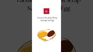 Trying Tim Hortons Sausage Farmer's Breakfast Wrap #timhortons #breakfastwrap #breakfast
