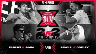 FABIUKI & SIMM VS SAWI ELEKIPO & CDFLEX | SEMIFINALES | #FMSDUPLAS 2022 | Urban Roosters