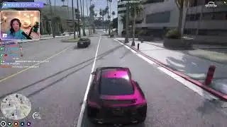 April Breaks Character To DESTROY Marcel OOC After Trying To RP Check Him  | Nopixel GTA RP