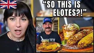 Я британец&hellip; и я только что открыл для себя ELOTES 🤯 (мексиканская уличная реакция)