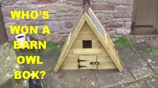 WHO'S WON A BARN OWL BOX?