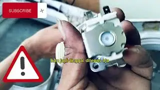 mesin cuci Electrolux air tidak masuk ke tabung
