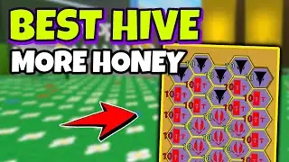 BEST HIVE BUILDS in BEE SWARM SIMULATOR Roblox &ndash; How to Make More Honey Fast