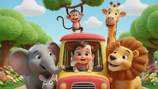 Zoo Bus Adventure ABC Song 🚌🦁 | Alphabet Song for Kids | Nursery Rhymes & Baby Songs for Toddlers