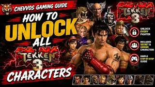 Tekken 3: How to unlock all characters!