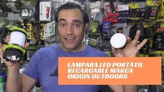 Lamparas led recargables para camping⛺🌲