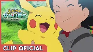 &iexcl;El momento de capturar a Pikachu, Goh! | Serie Viajes Pok&eacute;mon | Clip oficial