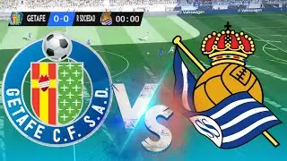 Getafe vs Real Sociedad En vivo La Liga de Espa&ntilde;a 2026 Simulaci&oacute;n PES 2021