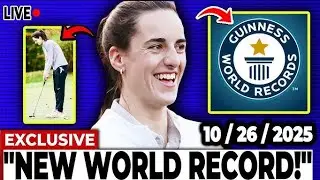Caitlin Clark Shocks Golf Fans&mdash;Smashes World Record! Viral Sports Moment Caught On Camera