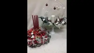 Adventi asztaldíszek