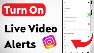 How to Turn On Live Video Notifications on Instagram (Updated)