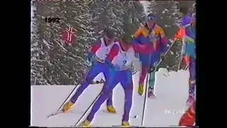 ALBERTVILLE 1992 15 KM tl INSEGUIMENTO BRONZO VANZETTA