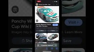 Do you like cars one Ponchy Wipeout?