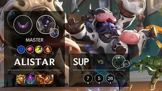 Alistar Support vs Pyke - EUW Master Patch 12.2