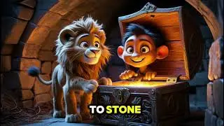 Bobby the Brave Lion and the Great Waterfall Puzzle Kids Stories Kids bedtime stories