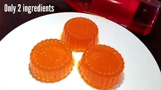 Kids favourite jelly with only 2 ingredients | china grass jelly | Jelly recipe