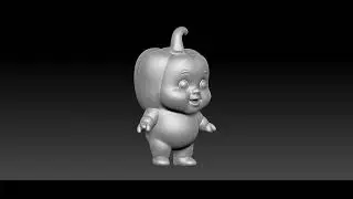 pepper+character+3d+model