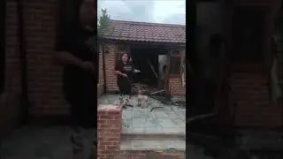 Traveller Beef 2021 house set on fire (WARNING 🔞)