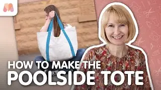 Сшейте сумку-тоут Noodlehead Poolside | Идеальная сумка на каждый день