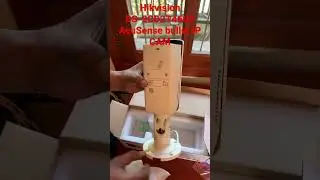 HIKVISION DS2-CD2T46G2 AcuSense bullet IP camera fix lens #acusense #hikvision