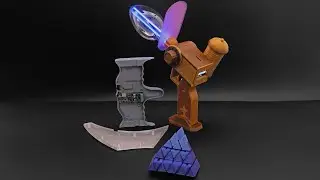 3D Hangouts &ndash; Memory Gun, Energy Sword and Sliding Fidget