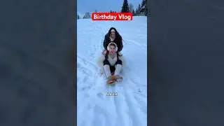 It was my birthday! Hoorah! 🥳 @ailaughatmyownjokes thank you for the turbo #comedy #vlog #winter