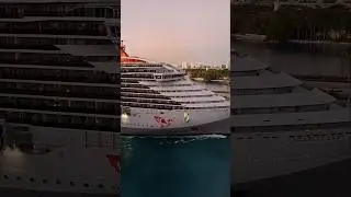 Стальная SCARLET LADY идет в очередной круиз #nicemusic #cruiseship #umarkeyn #cruise