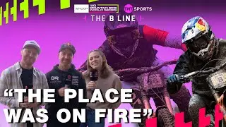 Ronan Dunne claims dramatic win at Les Gets, Haute-Savoie 👏 | The B Line &ndash; UCI Downhill World Cup