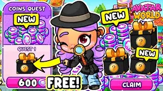 COMPLETE TASK + QUEST EARN *FREE COINS* & BUY PACKS IN AVATAR WORLD 🪙🤯