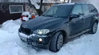 Дизельная BMW X5 E70 с двигателем М57 в морозы запускается всегда и вот почему. Лови важную инфу. 