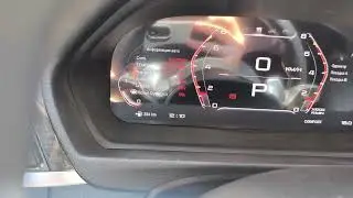 BMW F30 2012. Новая LCD приборная панель с Али