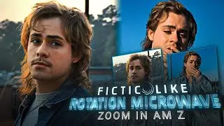 Rotation Microwave Zoom Like @fictic_editz | In Alight Motion/After Motion Z | Quickcut Editzx ✨️