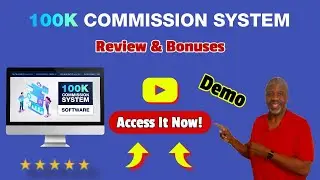 100K Commission System Review ⭐Demo👷🏽&zwj;♀️BONUSES 🎁Push Button Product Creator🔥
