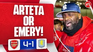 Arteta or Emery? (Yardman) | Arsenal 4-1 Aston Villa