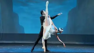 Write Swan Pas de deux with my daughter first on stage
