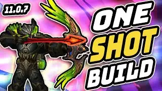 BEST MARKSMANSHIP HUNTER BUILD Gear Stats Burst Rotation 11.0.7 World of Warcraft The War Within PvP